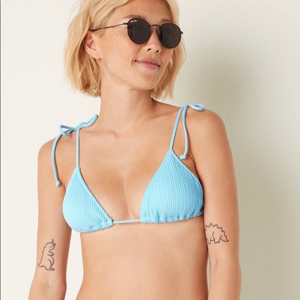 Light blue VS Pink Swimsuit Top